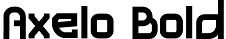 Axelo Bold font - AxeloBold-K7XKX.otf