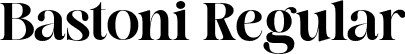 Bastoni Regular font - Bastoni.otf