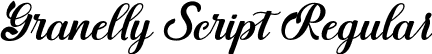 Granelly Script Regular font - granelly-script.otf