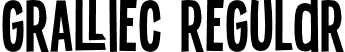 GRALLIEC Regular font - GRALLIEC.otf