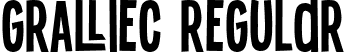 GRALLIEC Regular font - GRALLIEC.ttf