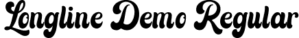 Longline Demo Regular font - Longlinedemo.ttf