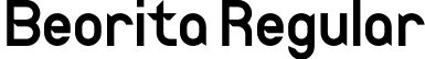 Beorita Regular font - OTF.otf