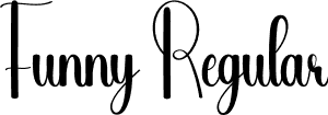 Funny Regular font - Funny.otf