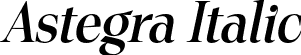 Astegra Italic font - Astegra Italic.otf