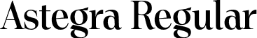 Astegra Regular font - Astegra Regular.otf