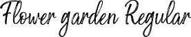 Flower garden Regular font - Flowergarden-2OMOW.ttf