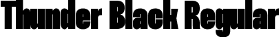 Thunder Black Regular font - Thunder-VF.ttf