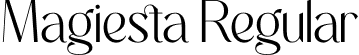 Magiesta Regular font - Magiesta.otf