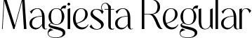 Magiesta Regular font - Magiesta.ttf