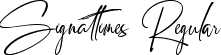 Signattimes Regular font - Signattimes-516Vj.ttf