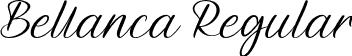 Bellanca Regular font - Bellanca Regular SVG.otf