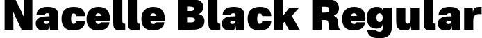 Nacelle Black Regular font - Nacelle-Black.otf