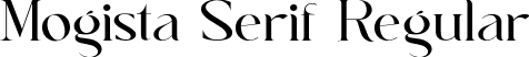 Mogista Serif Regular font - Mogista Serif TTF.ttf