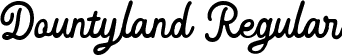 Dountyland Regular font - Dountyland.ttf