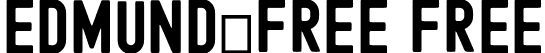 Edmund-Free Free font - Edmund-Free.otf