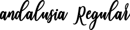 andalusia Regular font - andalusia.otf