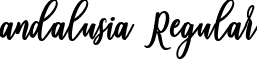 andalusia Regular font - andalusia.ttf