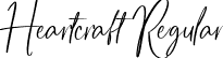 Heartcraft Regular font - Heartcraft.ttf