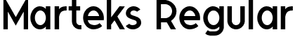 Marteks Regular font - Marteks-Regular.ttf