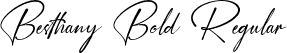 Besthany Bold Regular font - Besthany Bold.otf