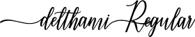 delthami Regular font - delthami.ttf