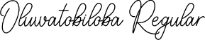 Oluwatobiloba Regular font - Oluwatobiloba-2OBvd.otf