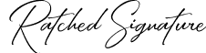 Ratched Signature font - Ratched.otf