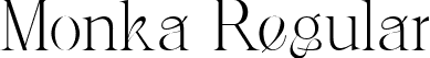 Monka Regular font - Monka.ttf