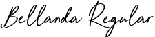 Bellanda Regular font - Bellanda.ttf