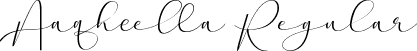 Aaqheella Regular font - aaqheella-script-ttf.ttf