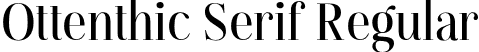 Ottenthic Serif Regular font - Ottenthic-Serif.otf