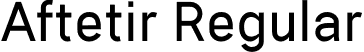 Aftetir Regular font - Aftetir-8MgJz.otf