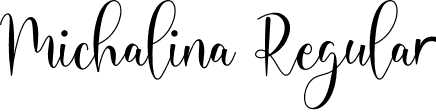 Michalina Regular font - Michalina.otf