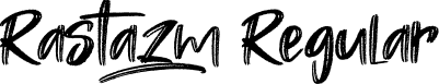 Rastazm Regular font - Rastazm.ttf