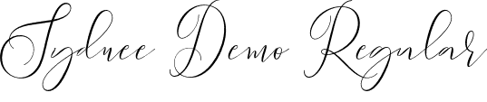 Sydnee Demo Regular font - Sydnee demo.otf