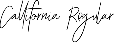 Callifornia Regular font - Callifornia-0WKOr.ttf