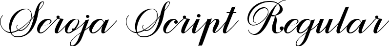 Seroja Script Regular font - Seroja.ttf