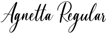 Agnetta Regular font - Agnetta.otf