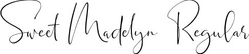 Sweet Madelyn Regular font - Sweet Madelyn.ttf