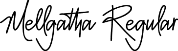 Mellgatha Regular font - Mellgatha(For Personal Use)_.ttf