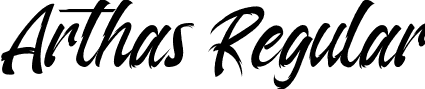 Arthas Regular font - Arthas-Regular.otf