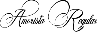 Amorista Regular font - Amorista.ttf