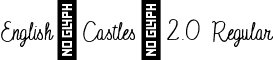 English_Castles_2.0 Regular font - English_Castles_2.0-Regular.ttf