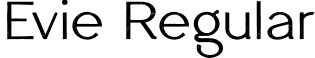 Evie Regular font - Evie.otf