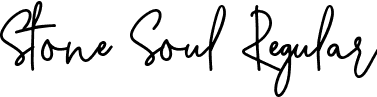 Stone Soul Regular font - StoneSoul-Regular.ttf