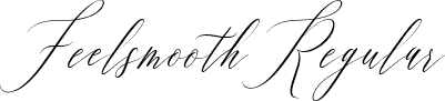 Feelsmooth Regular font - Feelsmooth.ttf