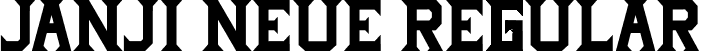 Janji Neue Regular font - Janji_neue.otf