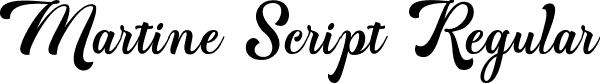 Martine Script Regular font - Martine Bold.ttf