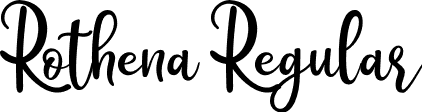 Rothena Regular font - Rothena.ttf